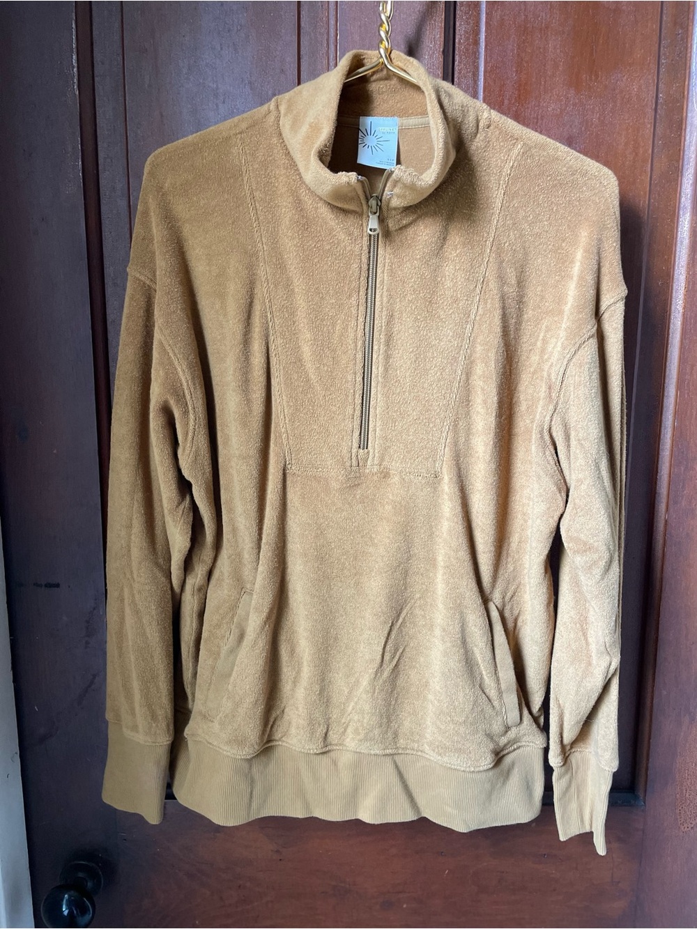 Offline by aerie women's small terry cloth pullover - Picture 2 of 6